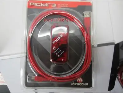 PICkit3 Programmer Microchip MPLAB PICkit 3 PIC In-Circuit Debugger Genuine Dsef • $148.68