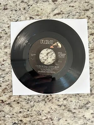 Elvis Presley - Teddy Bear/Loving You 45 RPM RCA Records 1957 UC • $7.19