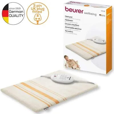 £33.99 • Buy Beurer HK25UK Heating Pad For Pain Relief/ Relaxation 3 Temperature Settings NEW