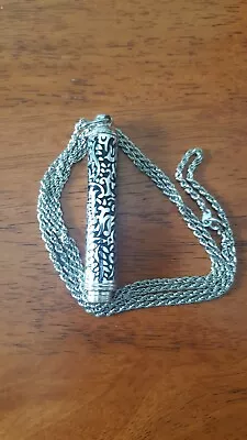 Vintage Avon Pendant Pen Twist Necklace • $14