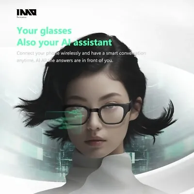 INMO GO Smart AR Glasses Wireless 2000Nits AI-Assistant Translator VR Glasses  • $329