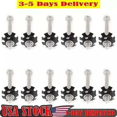 Stainless 12xRV LADDER REPAIR KIT Nuts Bunk Motorhome Parts Camper Trailer Coach • $16.73