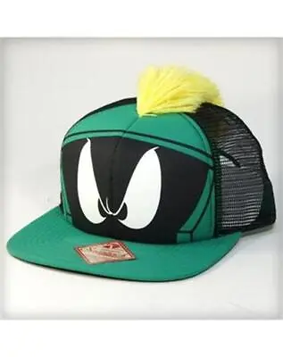 RARE! New Licensed Looney Tunes Marvin The Martian Mohawk Adjustable Hat B108 • $26.09