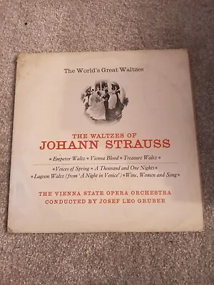 £6.99 • Buy The Worlds Great Waltzes - Waltzes Of Johann Strauss - LP - 12  Vinyl