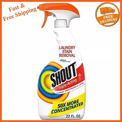 Shout Triple-Acting Laundry Stain Remover 22 Ounce • $5.98