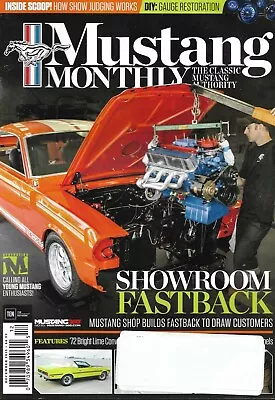 Mustang Monthly 2015 Dec - Diy Guage Resto Judging '72 Lime Conv Sheet Metal • $7.99