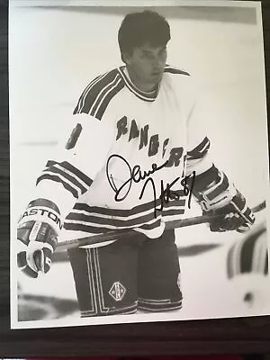 Vintage NY Rangers Darren Turcotte Autograph Photo • $17
