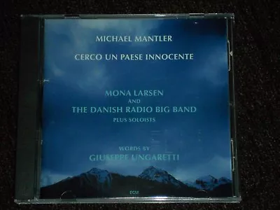 Mantler: Cerco Un Paese Innocente By Michael Mantler/Mona Larsen (CD Jun-1996  • $8.50