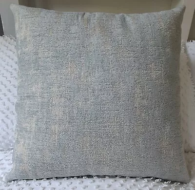 Handmade Colefax And Fowler Duck Egg Textured Fabric Cushion Cover 45x45  50x50  • $39.99