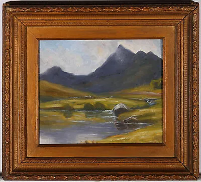 T. Wery - Framed Mid 20th Century Oil Snowdon From Capel Curig • £179