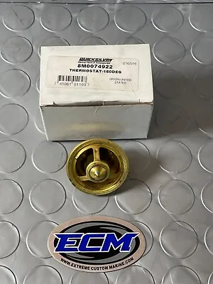 Mercury Marine Mercruiser Quicksilver Thermostat 160 Degree Racing OEM 8M0074922 • $39.95