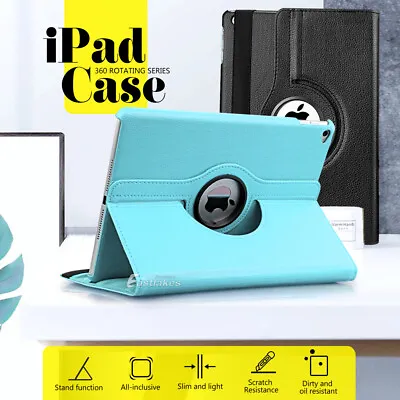 For IPad Leather Case Cover 10th 9th 8th 7th 6th 5th Gen Air 4 3 2 Mini 6 5 4 • $12.45