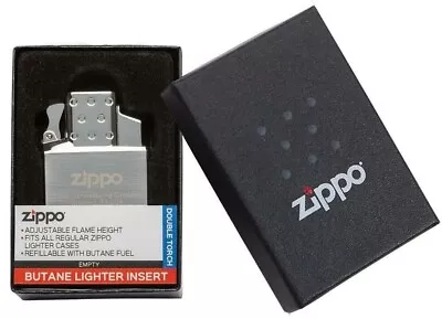 Brand New Zippo Lighter Double Flame Butane Insert Easy Customization Process • £19.40