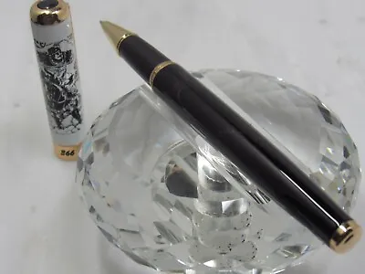 Gorgeous High Quality Kaigelu Black And Porcelain Design Roller Ball Pen • $30.59
