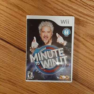 Minute To Win It Wii Game • $20