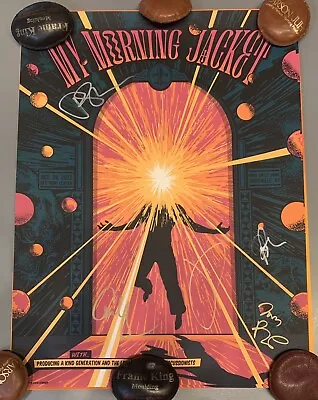 My Morning Jacket Halloween Poster Louisville 2022 10/29 Vip Autographed By Band • $310