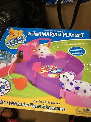 Zhu Zhu Pets Puppies Veterinarian Puppy Play Set - New • £18.99