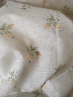 £6.99 • Buy Early Years Cath Kidston 80 X 110 Yellow Floral Bud Haberdashery Fabric