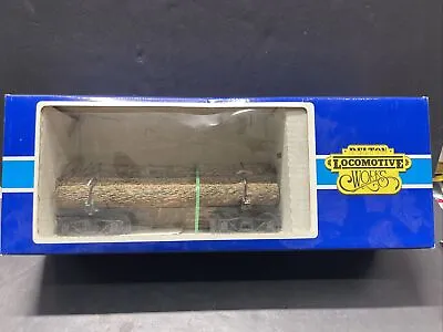 G Scale Delton Locomotive Works Log Car Blue Box 9201 • $59.99