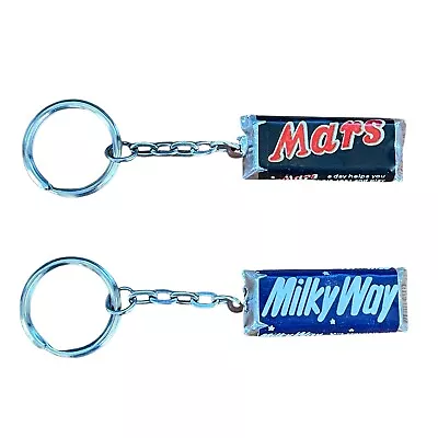 Vintage Mars Bar & Milky Way Toy Machine Keychains 1980s • $12.49