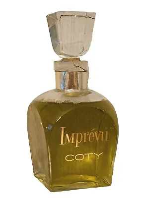 Vintage Coty Factice Perfume Bottle Dummy Store Display Glass Large Faceted 9.5  • £121.02