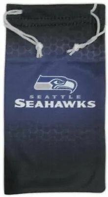 $4.99 • Buy Seattle Seahawks Microfiber Cleaning Cloth Glasses Sunglasses Holder