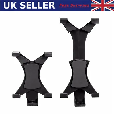  Tablet Tripod Mount Clamp Adapter Holder For IPad Monopod Tablet Tab Universal • £7.33