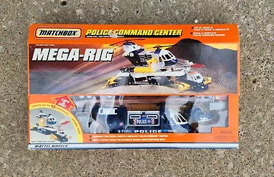 Matchbox Mega Rig Police Command Center Genuine New Rare Collectors • $120