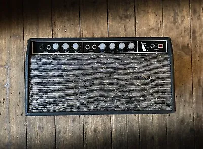 1969 Selmer Treble N Bass 50 Reverb Valve Guitar Amplifier Head • £900