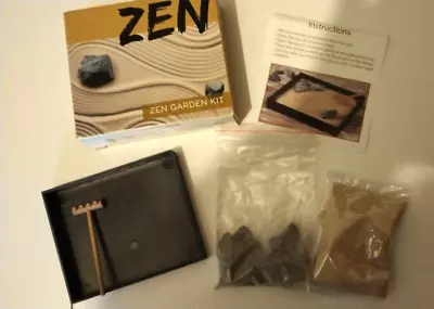 New Mini  Zen Tranquil Meditation Sand Garden  Kit • $12