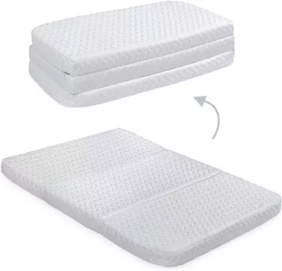 Baby Infants Milliard Tri-Fold Pack N' Play Mattress 26x38.5x1.8 Travel Portable • $18.99