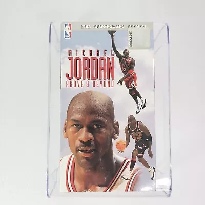 Michael Jordan Above & Beyond VHS Sealed Chicago Bulls NBA Basketball NOS 1996 • $39.19