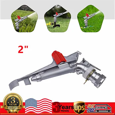 Irrigation Spray Gun 360° Adjustable Large Area Lawn Sprinkler Watering Gun 2  • $27