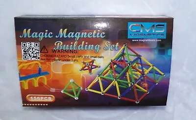 Magic Magnetic Building Set - CMS Magnetics 150 Piece • $19.99