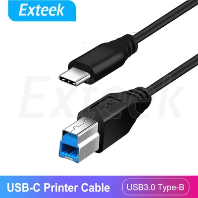$10.21 • Buy USB 3.1 Type-C USB-C To USB 3.0 Type-B Superspeed Cable Printer Scanner Cord AU