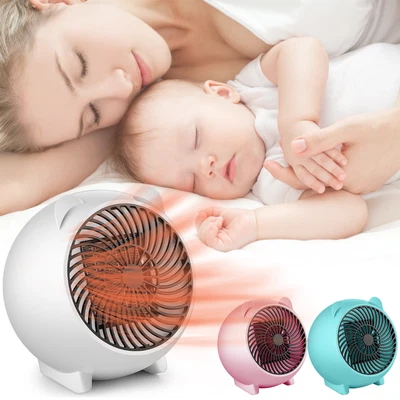 $48.57 • Buy Fireplace Blower Fan Kit Portable Fan Heater Desktop Cartoon Heater Suitable For