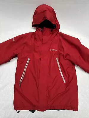 Marmot Ski Snowboard Insulated Goretex Performance Jacket Coat Red Medium • $90