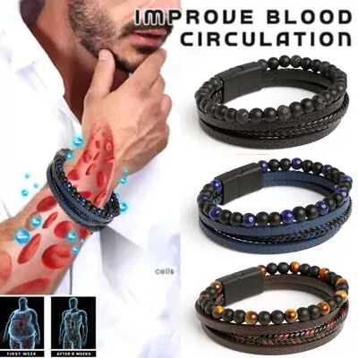 £5.49 • Buy Humanic+ Trio MAXHematie Beaded Bracelets Pro MAX Hematie Hematite For Unisex