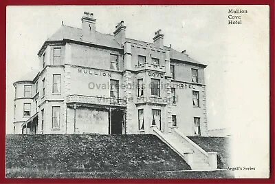 Mullion Cove Hotel 1908 Postmark Argalls Postcard Lizard Cornwall • £9.95