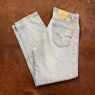 Vintage Levi's 555 Jeans Mens 36x32 90's Paper Tag • $40