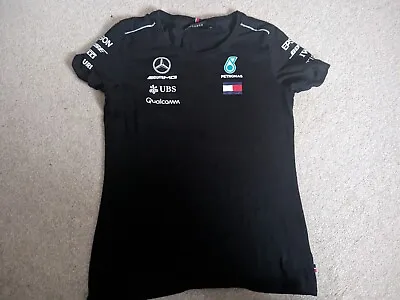 Mercedes AMG Petronas F1 T-Shirt Womens 2022 - Medium • £20.69