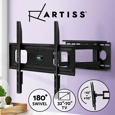 $43.95 • Buy Artiss Full Motion TV Wall Mount Bracket Swivel LED LCD 32 40 43 50 55 60 65 70