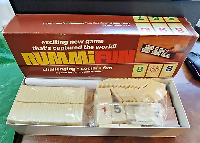 Vintage RummiFun - Dan Frank & Company - Complete Vintage Rummikub Style Game. • $17.10