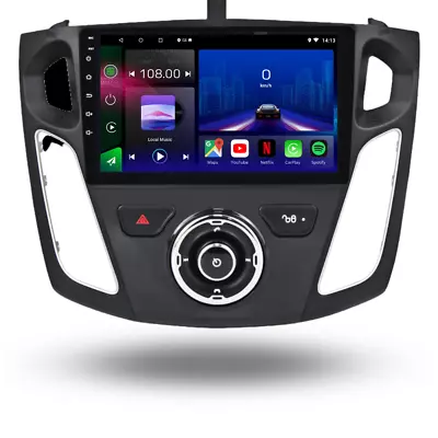 Ford Focus MK3 Android 12 Car Stereo CarPlay Head Unit GPS Bluetooth Google • £249