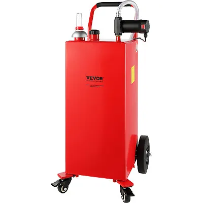 VEVOR 30 Gallon Fuel Caddy Portable Fuel Storage Tank 23.5 L/min With 180W Pump • $215.99