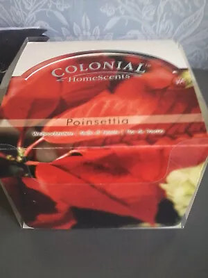 Colonial Homescenter Candles (small) X 9 Fireside Poinsettia • £6