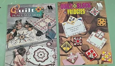 2 Vintage Annie's Attic Quilt  Pattern Booklets Projects  • $7.26