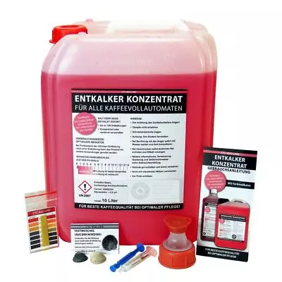 $50.56 • Buy Descaler 10L Amidosulfon For Saeco Jura Delonghi AEG Krups And Accessories 0,5pH