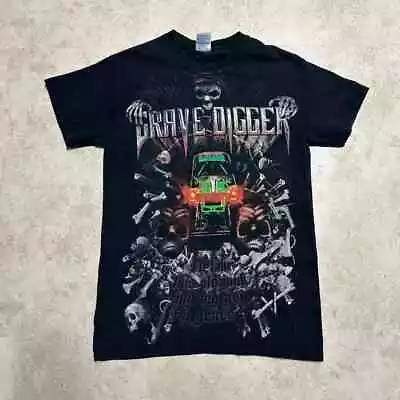 Y2K Vintage 2000s Grave Digger Monster Jam T-shirt Tee • $40