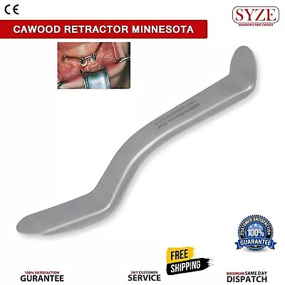Minnesota Cheek Retractor Tongue Depressor Dental Oral Surgical Stainless Steel • £5.16